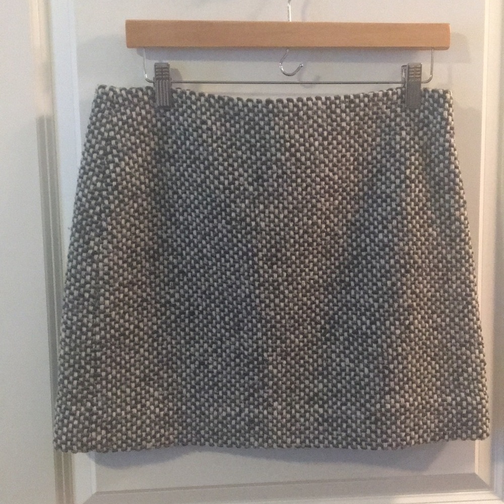 J. Crew Woven Wool Skirt